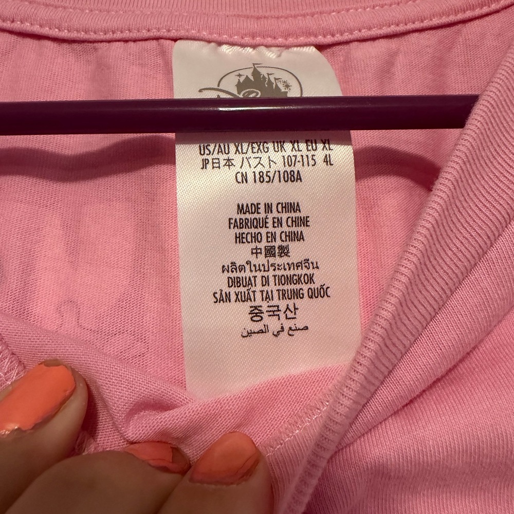 Disney Play in the Park pink T-Shirt - Picture 2 of 3